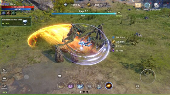 Stellar Knight Idle 1.9.9. Скриншот 7