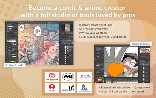 Clip Studio 4.0.3. Скриншот 16