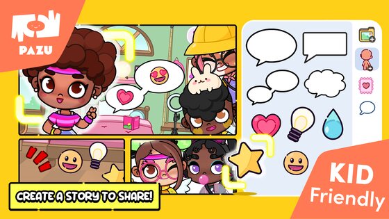 Pazu Avatar Maker – создание персонажа игра в одевалки 1.10. Скриншот 4