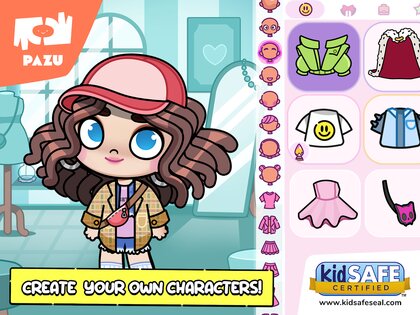 Pazu Avatar Maker – создание персонажа игра в одевалки 1.10. Скриншот 14