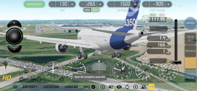 GeoFS 2.0.17. Скриншот 3