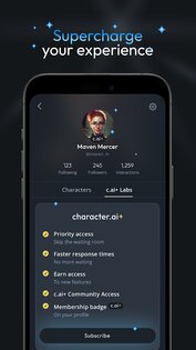Character AI 1.12.2. Скриншот 12
