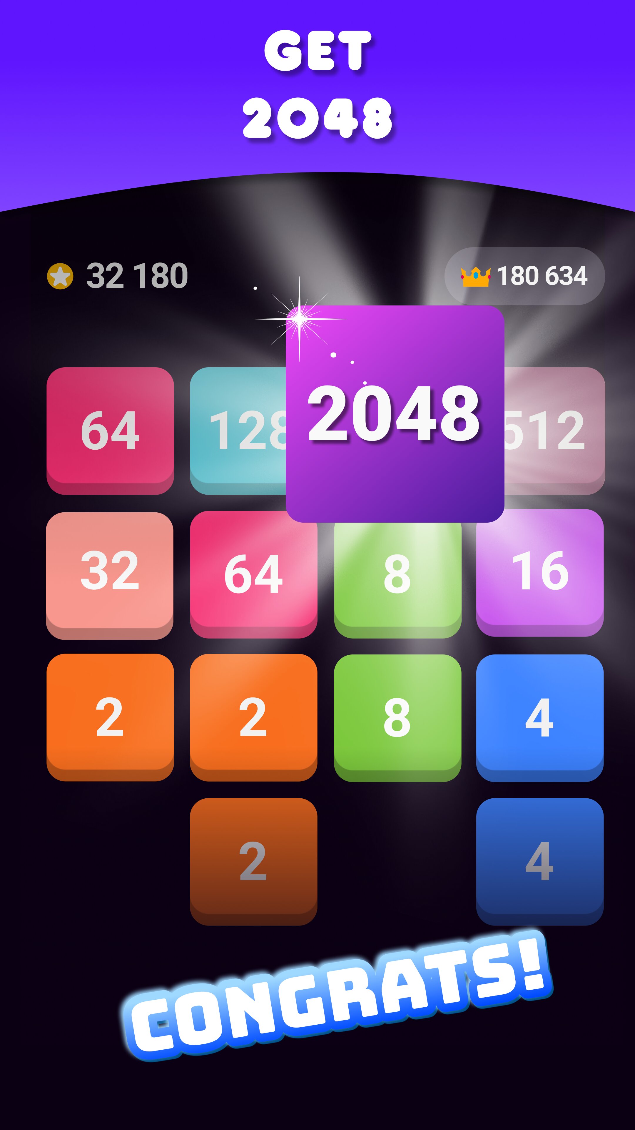 Скачать 2048 Объединить блоки 1.6.5 для Android