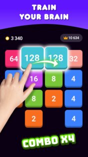 2048 Объединить блоки 1.7.2. Скриншот 6