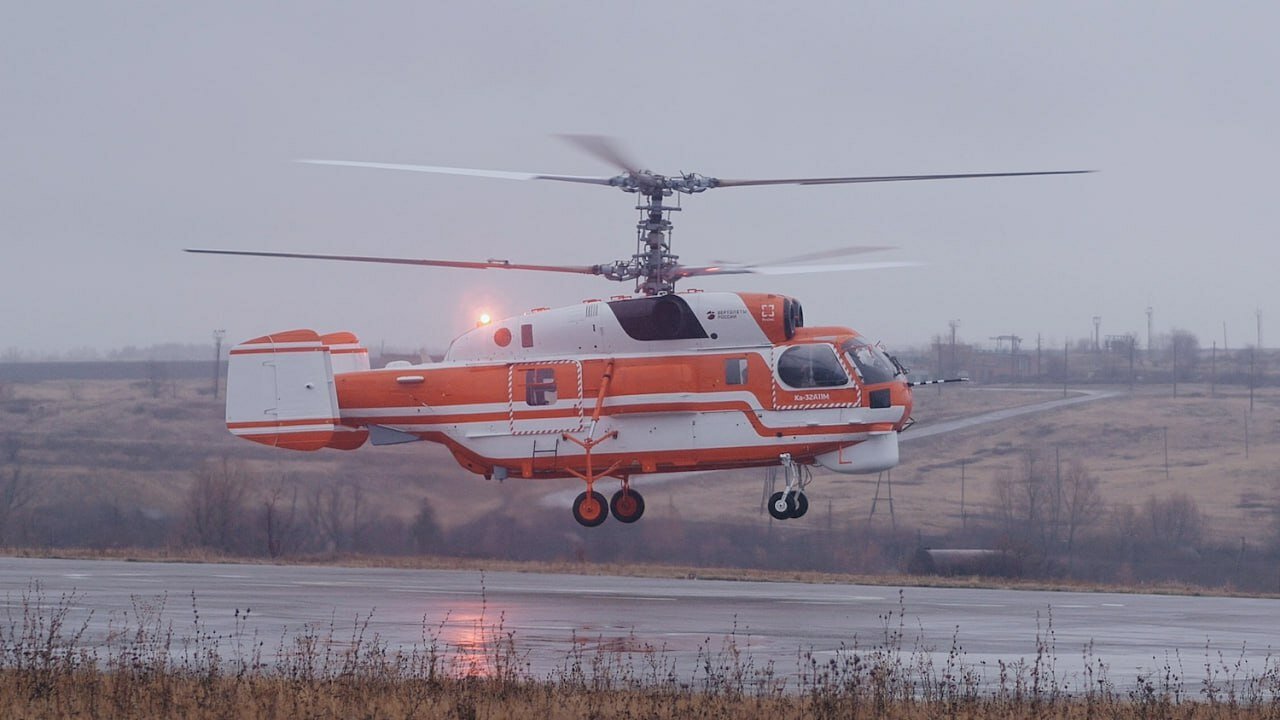 В России прошёл сертификацию новый пожарный вертолёт: он может работать при экстремально высоких температурах