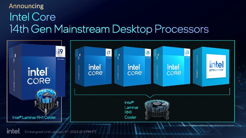 Intel представила 18 новых процессоров: они не поддерживают разгон, но мощнее предшественников