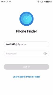 Meizu Phone Finder 10.0.16. Скриншот 2