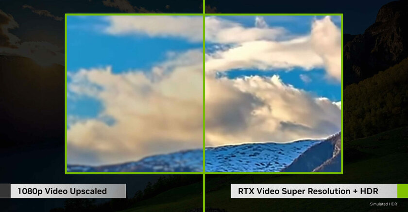 NVIDIA представила технологию преображения SDR-видео в HDR: пока что работает только в Chrome и Edge