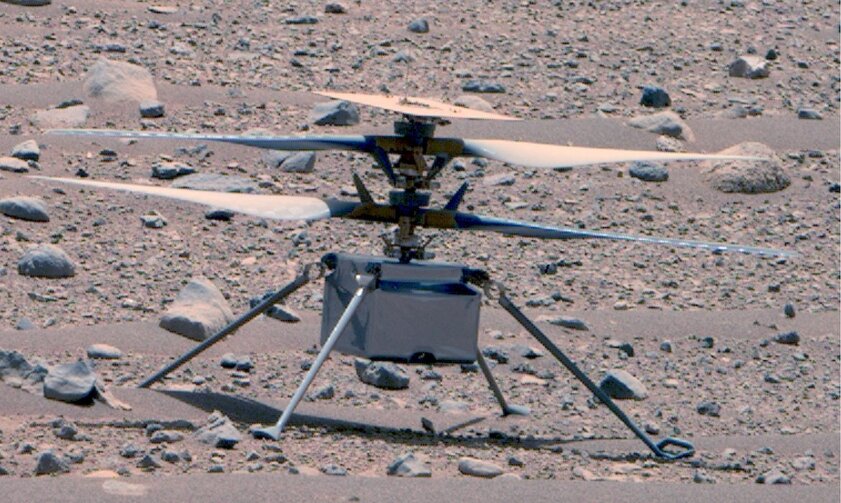 NASA прекратила работу марсианского вертолёта Ingenuity: спустя 72 полёта у него сломалась лопасть