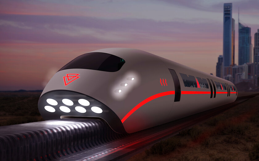 «Летающий» китайский поезд установил рекорд скорости в вакуумной трубе: обещают быстрее самолёта