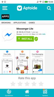 Aptoide Lite 2.0.2. Скриншот 3