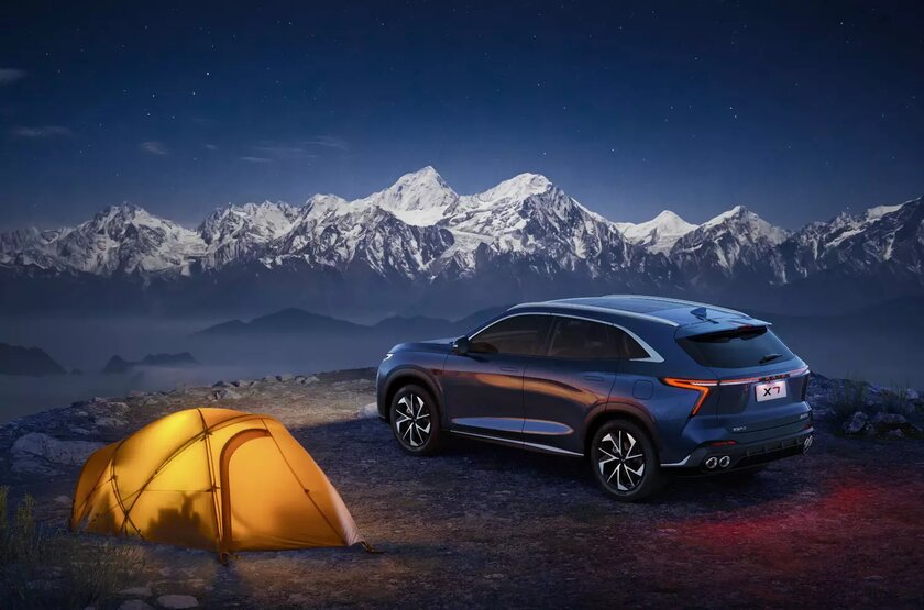В России стартовали продажи кроссовера Kaiyi X7 Kunlun: его собирают на заводе Автотор в Калининграде