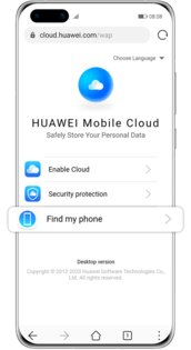 Huawei Find My Device 13.1.1.303. Скриншот 1