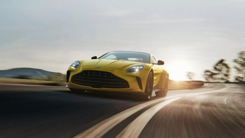 Представлен Aston Martin Vantage 2025: он получил ошеломляющий 656-сильный двигатель V8