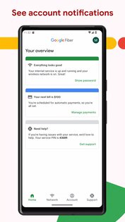 GFiber: The Google Fiber App 2.8.22. Скриншот 1