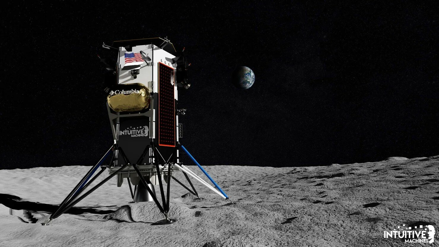 Intuitive Machines посадила свой аппарат на Луну. Впервые в истории это сделала частная компания