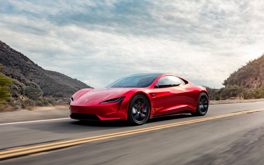 Маск анонсировал новый Roadster — совместный электромобиль Tesla и SpaceX с разгоном до «сотни» за 1 сек