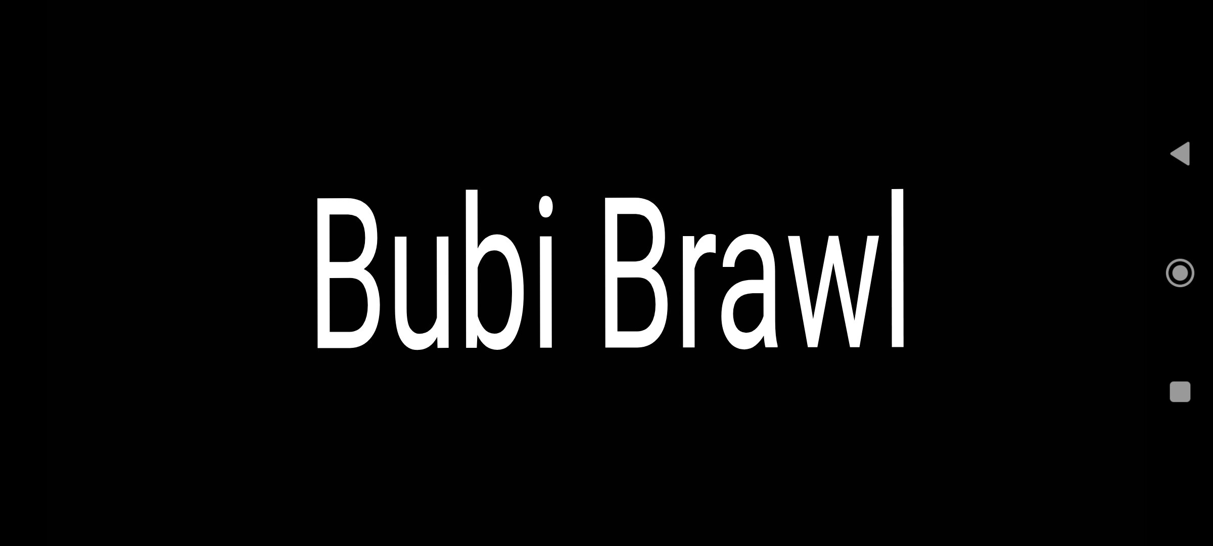 Bubi Brawl 0.0.1