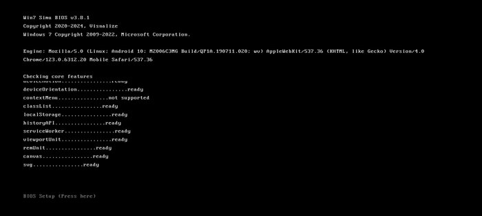 Win7 Simu 3.17.1. Скриншот 3