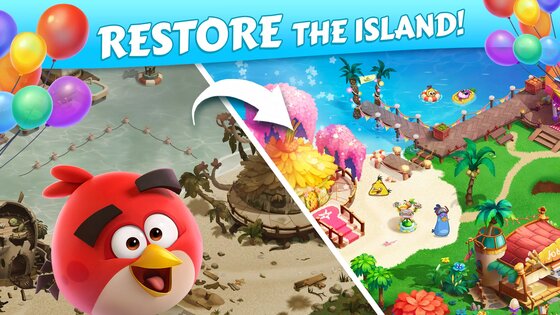 Angry Birds Island 1.2.2. Скриншот 1