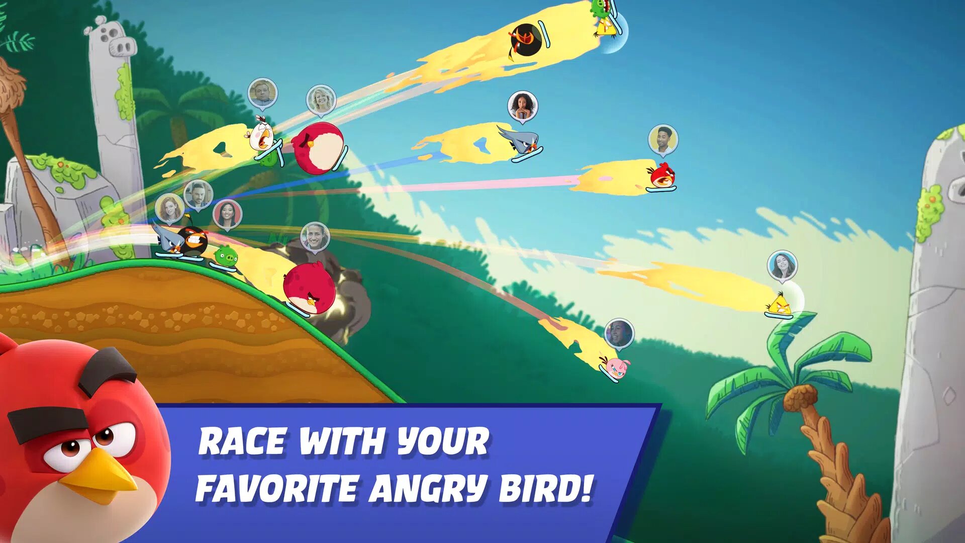 Скачать Angry Birds Racing 0.1.2729 для Android