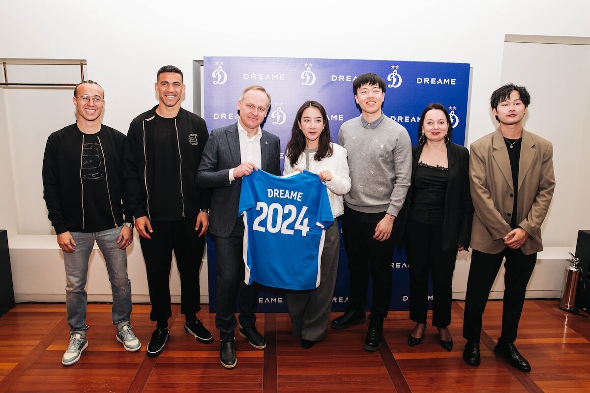 Dreame стала официальным спонсором футбольного клуба Динамо