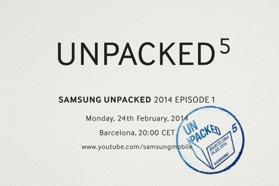 Samsung приглашает на презентацию Galaxy S5
