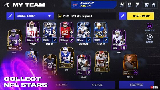 Madden NFL 25 Mobile 9.4.2. Скриншот 4