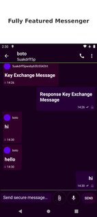 Анонимный мессенджер 0.9.9. Скриншот 1