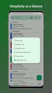 Fossify Calendar 1.3.0. Скриншот 2
