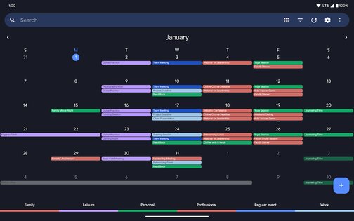 Fossify Calendar 1.1.0. Скриншот 9