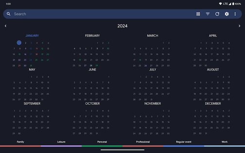 Fossify Calendar 1.0.3. Скриншот 11