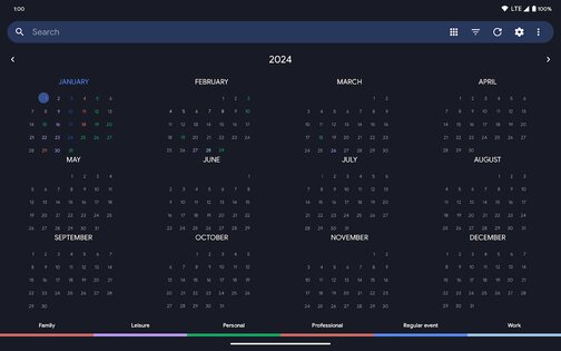 Fossify Calendar 1.1.0. Скриншот 11