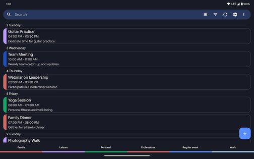 Fossify Calendar 1.1.0. Скриншот 12