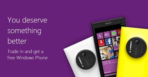 Microsoft обменивает старые iPhone на новые флагманы от Nokia