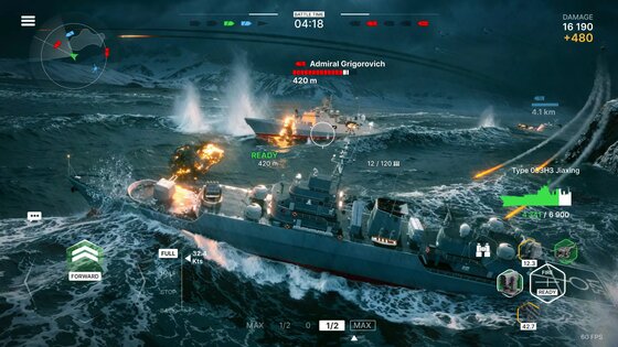 Warships Mobile 2 0.0.5f2. Скриншот 2