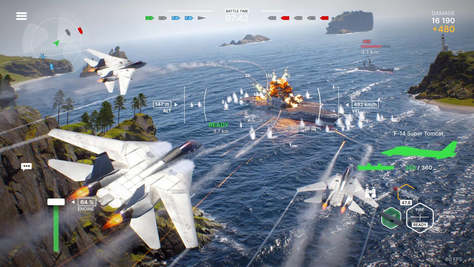 Скачать Warships Mobile 2 0.0.6f14 для Android