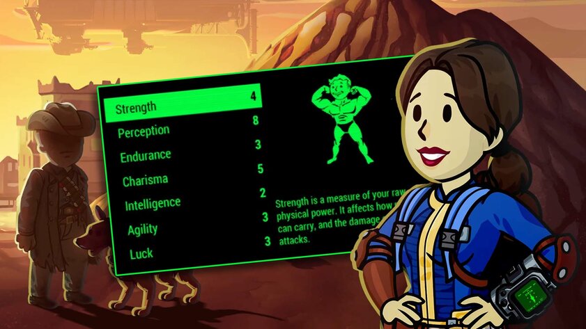 Bethesda раскрыла характеристики S.P.E.C.I.A.L. главных героев сериала Fallout