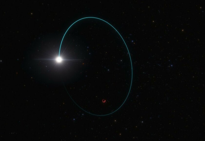 Астрономы обнаружили самую массивную звёздную чёрную дыру в нашей галактике, и она близко!