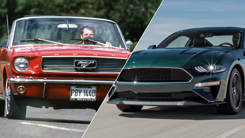Ford празднует 60-летие культового автомобиля Mustang