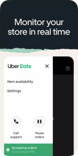 Uber Eats для ресторанов 30.103. Скриншот 5