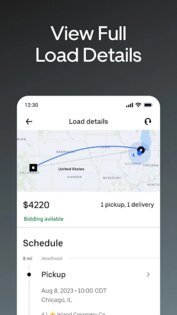 Uber Freight 2.142.10000. Скриншот 2