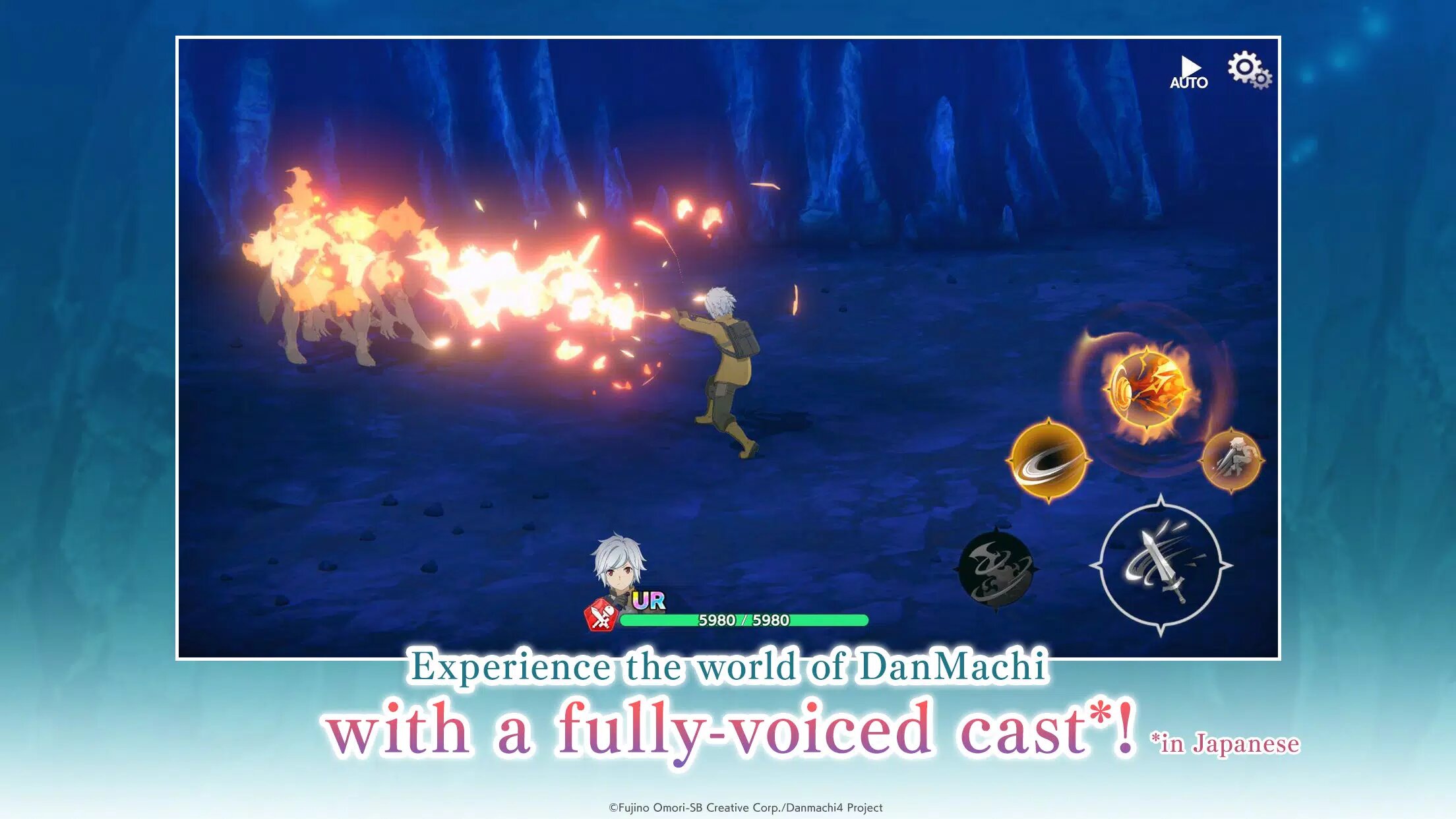 Скачать DanMachi: Battle Chronicle 1.9.0 для Android, iPhone / iPad