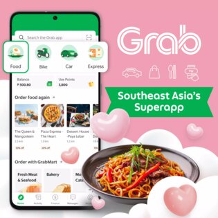 Grab – такси и доставка еды 5.337.1. Скриншот 2