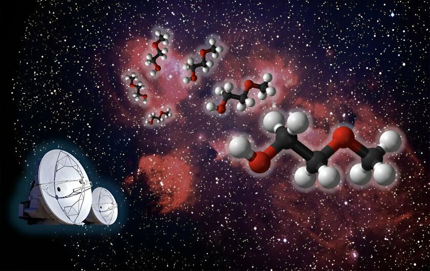 В космосе обнаружили новую молекулу