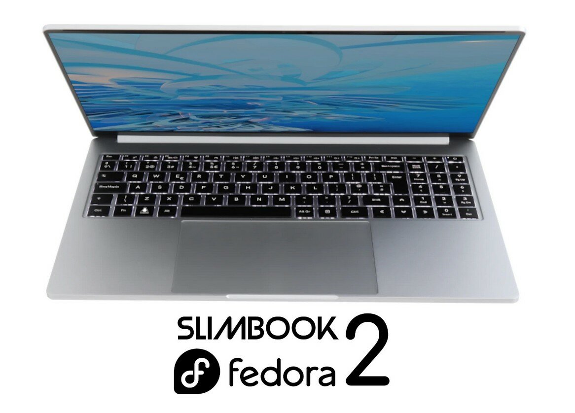 Slimbook представили ультрабук Slimbook Fedora 2 с дистрибутивом Fedora Linux 40 на борту