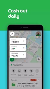 Grab Driver 5.360.0. Скриншот 4