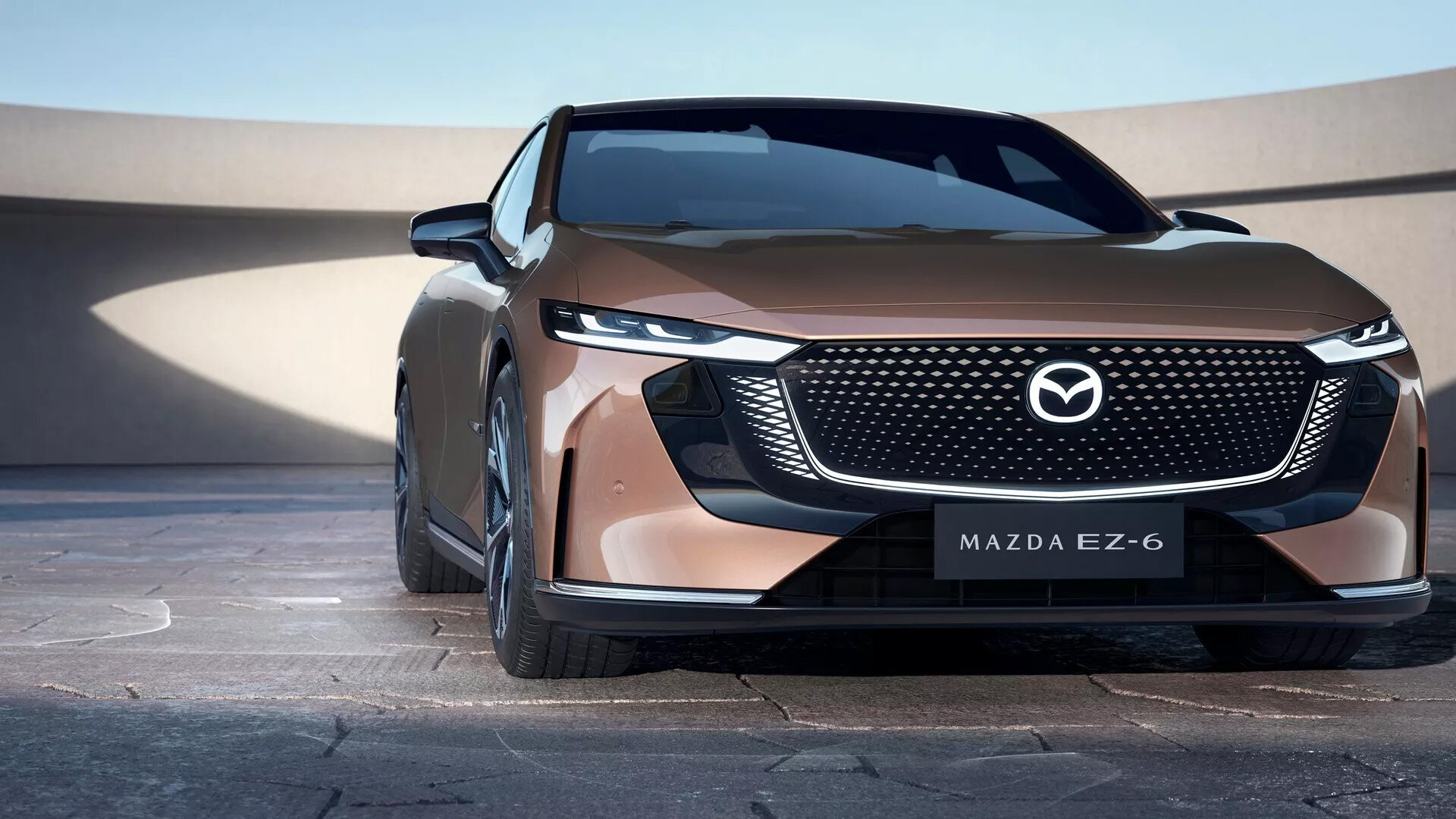 Появились официальные изображения Mazda EZ-6 и некоторые технические  подробности