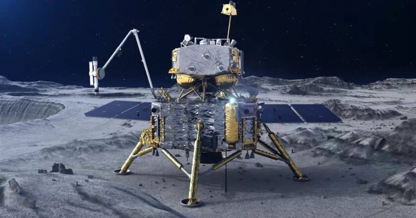 Китай впервые в истории запустил миссию по сбору образцов грунта с обратной стороны Луны