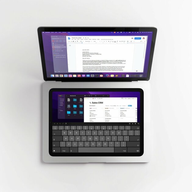 И когда клавиатуры в ноутбуках наконец сделают сенсорными… Как на этом концепте MacBook